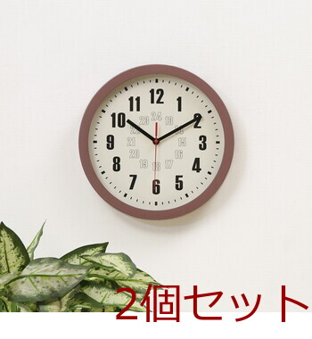 掛時計 カイラ Φ30 オリーブ 2セット 送料無料-8
