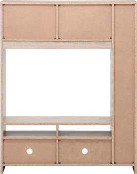 壁面ユニットTV台 WH 送料無料-3