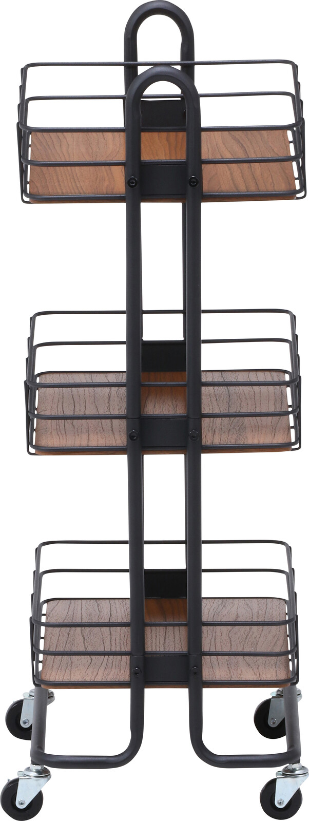 キッチンワゴン ビクター ブラック ホワイト 送料無料-1