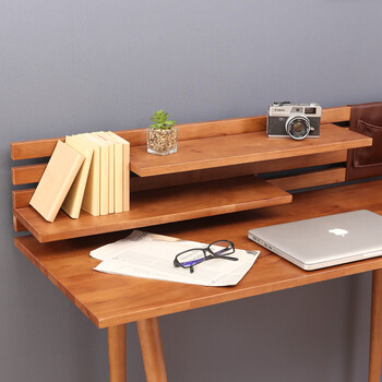 Natural Signature デスクミディアムブラウン ホワイトウォッシュ 送料無料-7