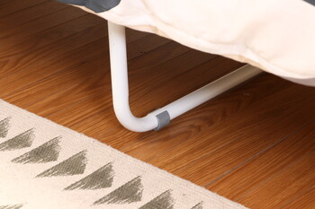 宮付 シングルベッド タンテ アイボリー ブラック 送料無料-6