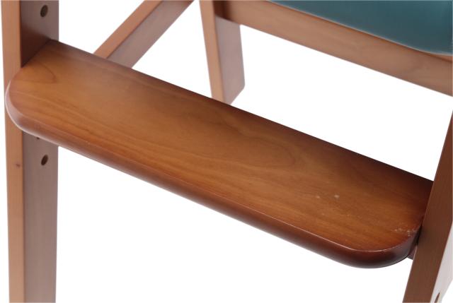 木製ベビーチェアー ミディアムブラウン ナチュラル 送料無料-2