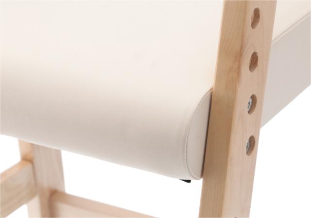 木製ベビーチェアー ミディアムブラウン ナチュラル 送料無料-5