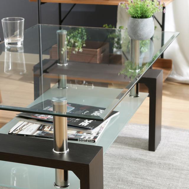 センターテーブル フォーカス ナチュラル ダークブラウン ホワイト ブラック 送料無料-9