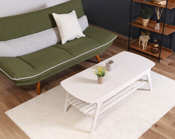 引出し付きセンターテーブル BR NA WH 送料無料-19