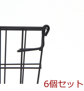 ワイヤーバスケット スタック D 6セット 送料無料-4