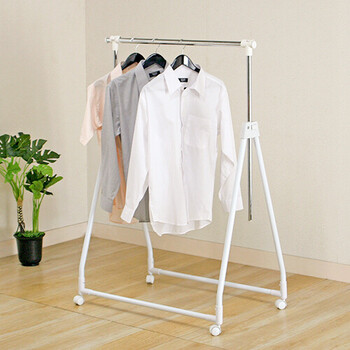 折りたたみ収納ハンガー ホワイト 送料無料-4