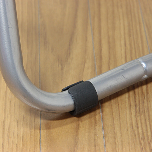 パイプスリムチェアー FB-32 ブラック 6脚セット 送料無料-3