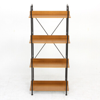 マルチシェルフ 4段 SMART BR×BK 送料無料-1