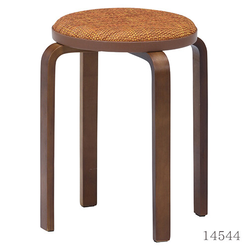 KDファブリック曲木スタッキングスツール 5色展開 送料無料-1