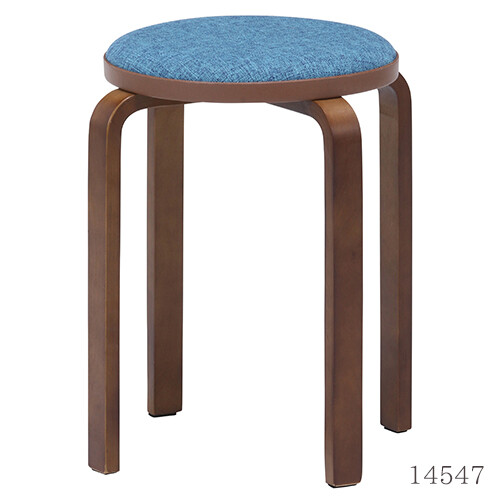 KDファブリック曲木スタッキングスツール 5色展開 送料無料-4