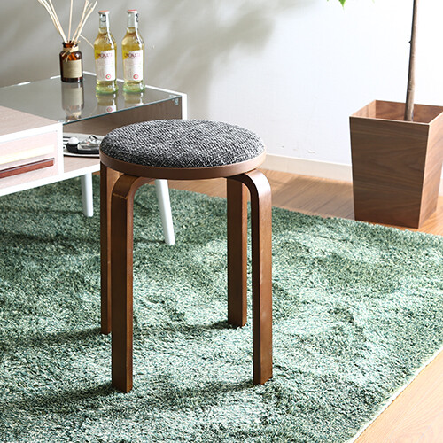 KDファブリック曲木スタッキングスツール 5色展開 送料無料-8