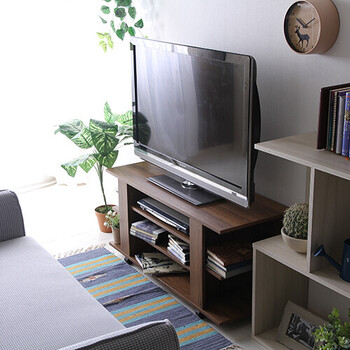 TV台ボード ルーク ミディアムブラウン 送料無料-7
