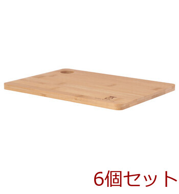 バンブー カッティングボード レクタングル 6セット 送料無料-2