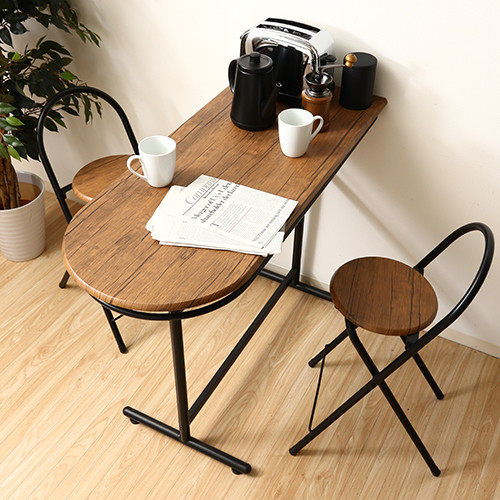 カウンターテーブル ＆ チェアー 3点3060-1 送料無料-4