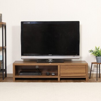 TV台 ルーク ライトブラウン 幅120cm 送料無料-10