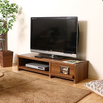 TV台 ルーク ライトブラウン 幅120cm 送料無料-5