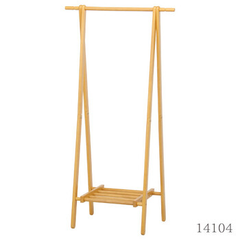 木製ハンガー ジョイント 幅75cm BR WH NA 収納 送料無料-2