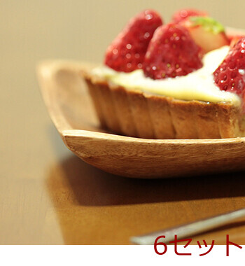 アカシア スクエアトレー M 6セット 送料無料-4