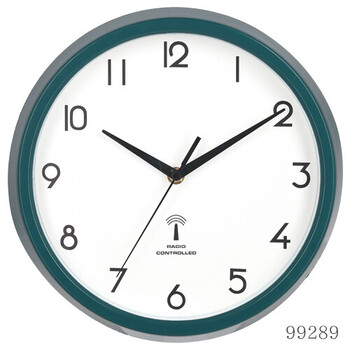 掛け時計 カペラ Φ27cm レッド グリーン ホワイト ブラック 送料無料-1