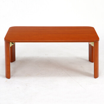 ローテーブル 折りたたみ 75×50cm ブラウン ナチュラル 送料無料-1