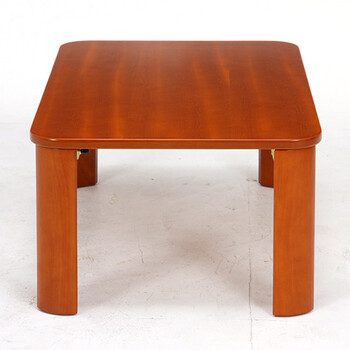 ローテーブル 折りたたみ 75×50cm ブラウン ナチュラル 送料無料-2