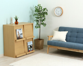 ディスプレイラック 4マス 3色展開 送料無料-8