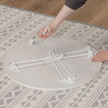 ローテーブル 折りたたみ Φ60cm 3色展開 送料無料-14