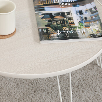 ローテーブル 折りたたみ Φ60cm 3色展開 送料無料-15