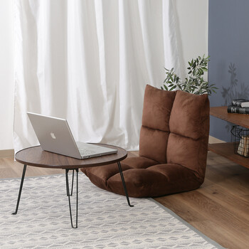 ローテーブル 折りたたみ Φ60cm 3色展開 送料無料-5