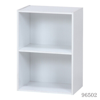 カラーボックス2段 ナチュラル ホワイト ブラウン 送料無料-2