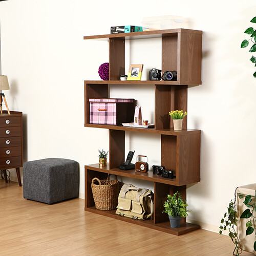 S型ディスプレイシェルフ 3色展開 送料無料-7