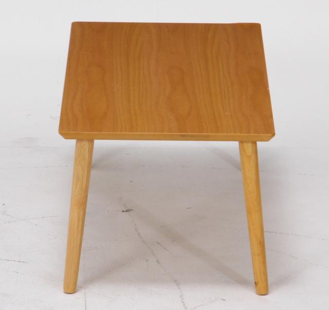 突板ローテーブル 80×40cm 2色展開 送料無料-1