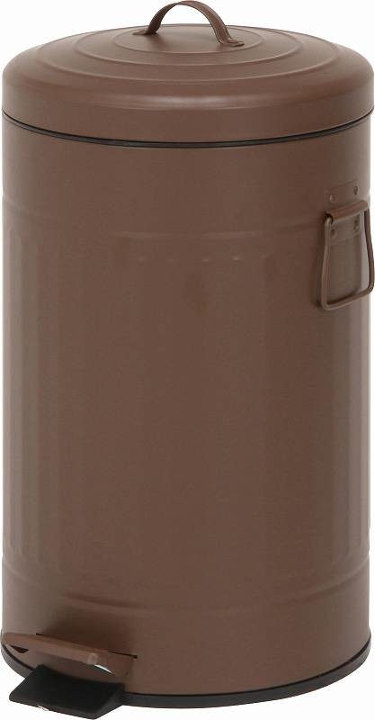 スチール ラウンドペダルペール 12L 4色展開 送料無料-3