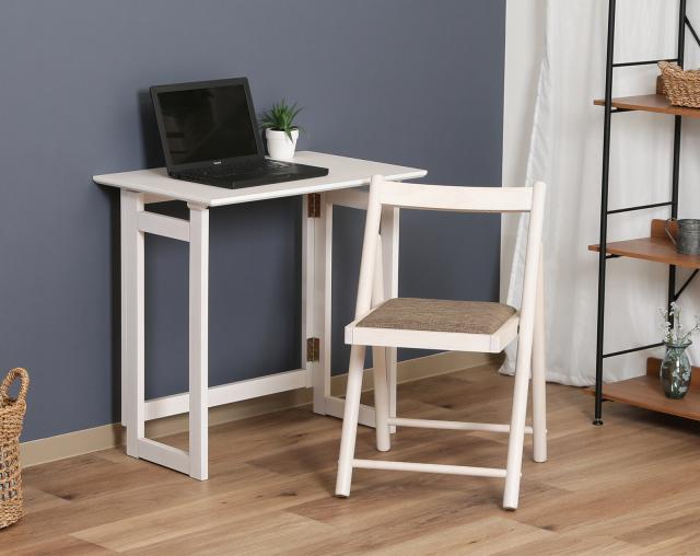 フォールディング テーブル＆チェアー ミラン 3色展開 送料無料-11