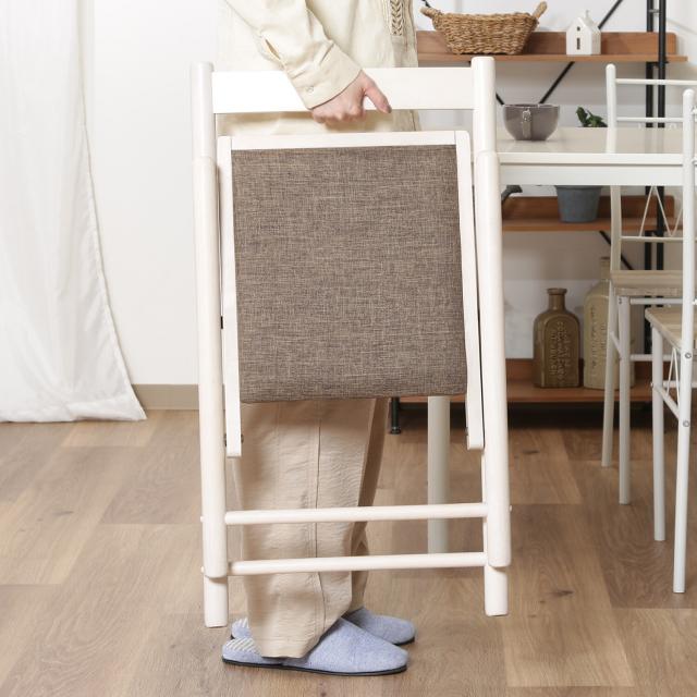 フォールディング テーブル＆チェアー ミラン 3色展開 送料無料-14