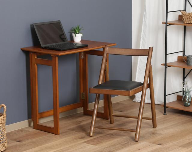 フォールディング テーブル＆チェアー ミラン 3色展開 送料無料-19