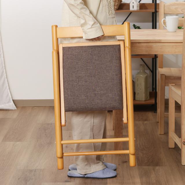 フォールディング テーブル＆チェアー ミラン 3色展開 送料無料-6