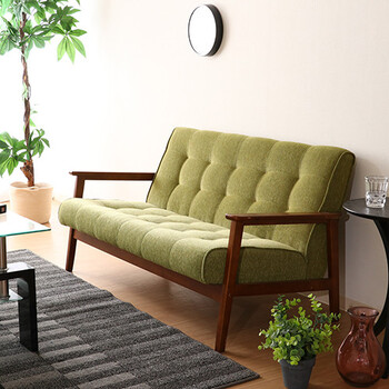 ソファー ファブリックソファー フレンズ GR 2P 846 送料無料-6