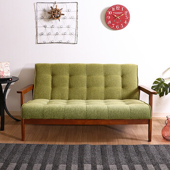 ソファー ファブリックソファー フレンズ GR 2P 846 送料無料-7