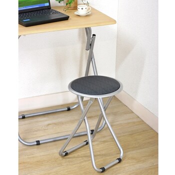 オフィス 会議 パイプ折りたたみイス FB-02BK 6脚セット 送料無料-3