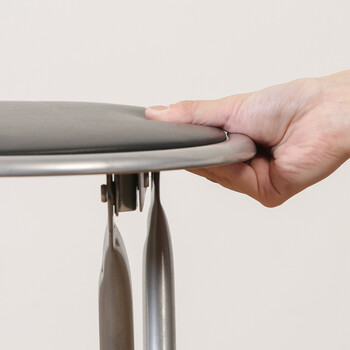 オフィス 会議 パイプ折りたたみイス FB-02BK 6脚セット 送料無料-6