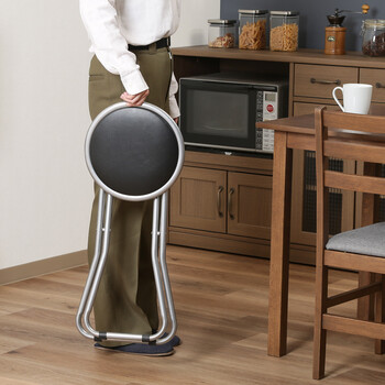 オフィス 会議 パイプ折りたたみイス FB-02BK 6脚セット 送料無料-8