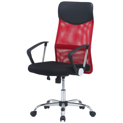 メッシュハイバックチェアー 4色展開 送料無料-1