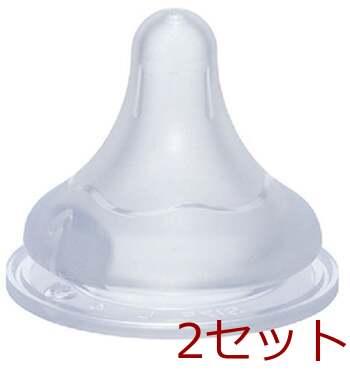 ピジョン 母乳実感乳首 6ヵ月頃から Lサイズ Y字形 2個入 2セット 送料無料-5