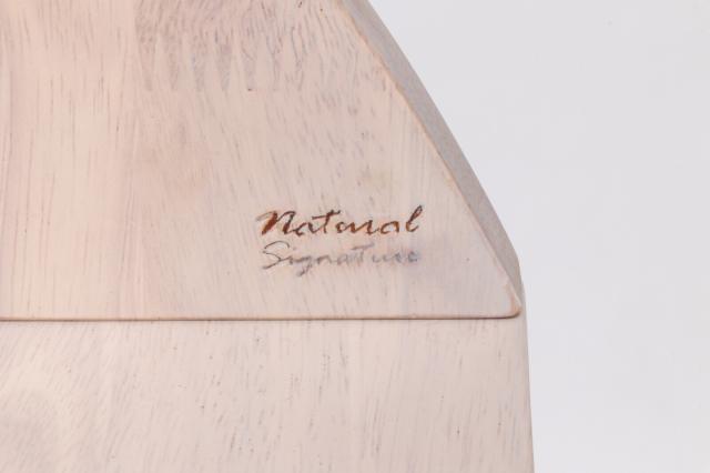 ダイニング3点ミディアムブラウン ホワイトウォッシュ Natural Signature 送料無料-9