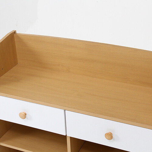 NORM ランドセルラック ナチュラル×ホワイト 送料無料-4