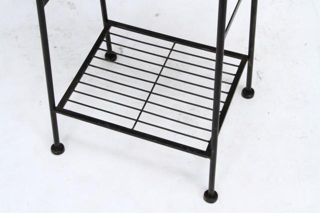 ガーデンポスト オブジェ ローズ ブラック 横型 送料無料-6