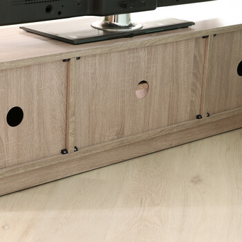 フラップTVボード ホワイトオーク 送料無料-15