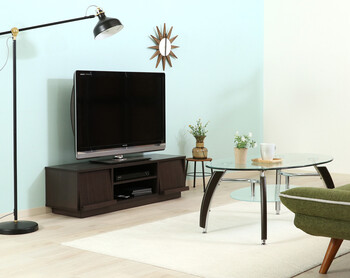 フラップTVボード ホワイトオーク 送料無料-3